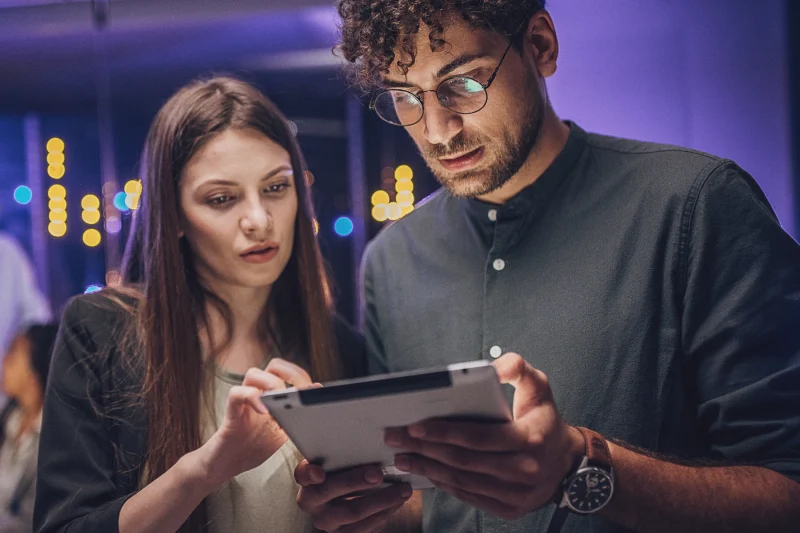cyber security specialists on the job