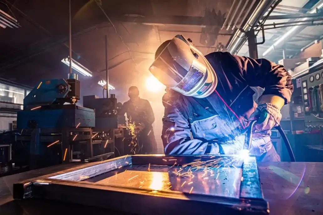 welder at work